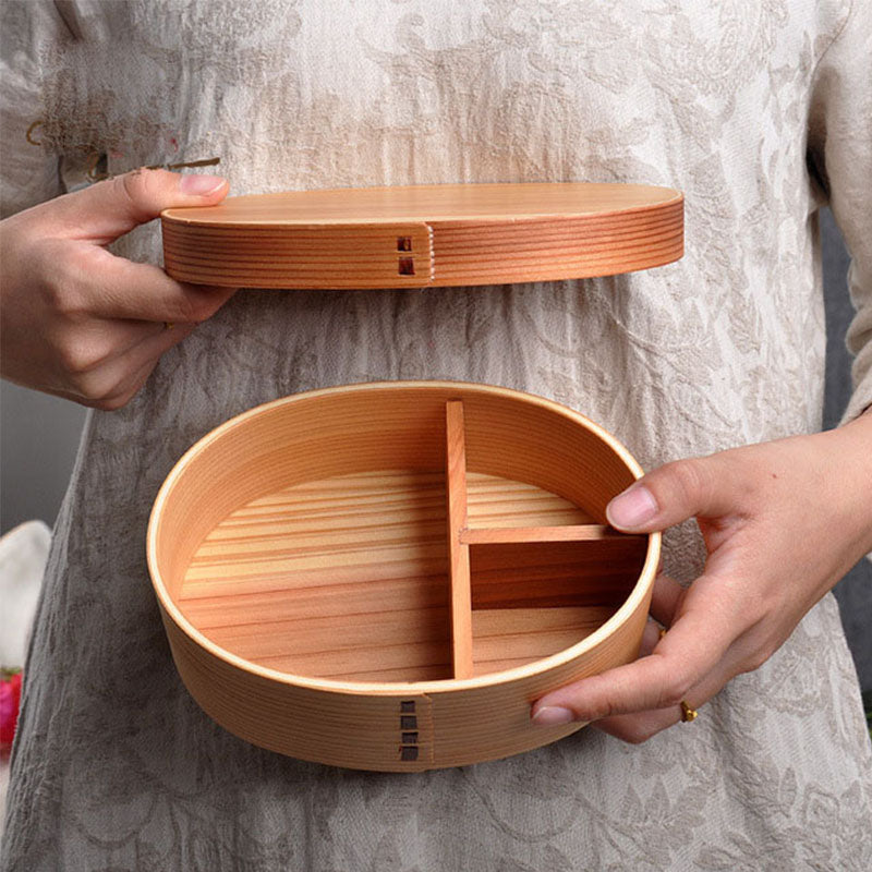 Rustic Wood Bento Box