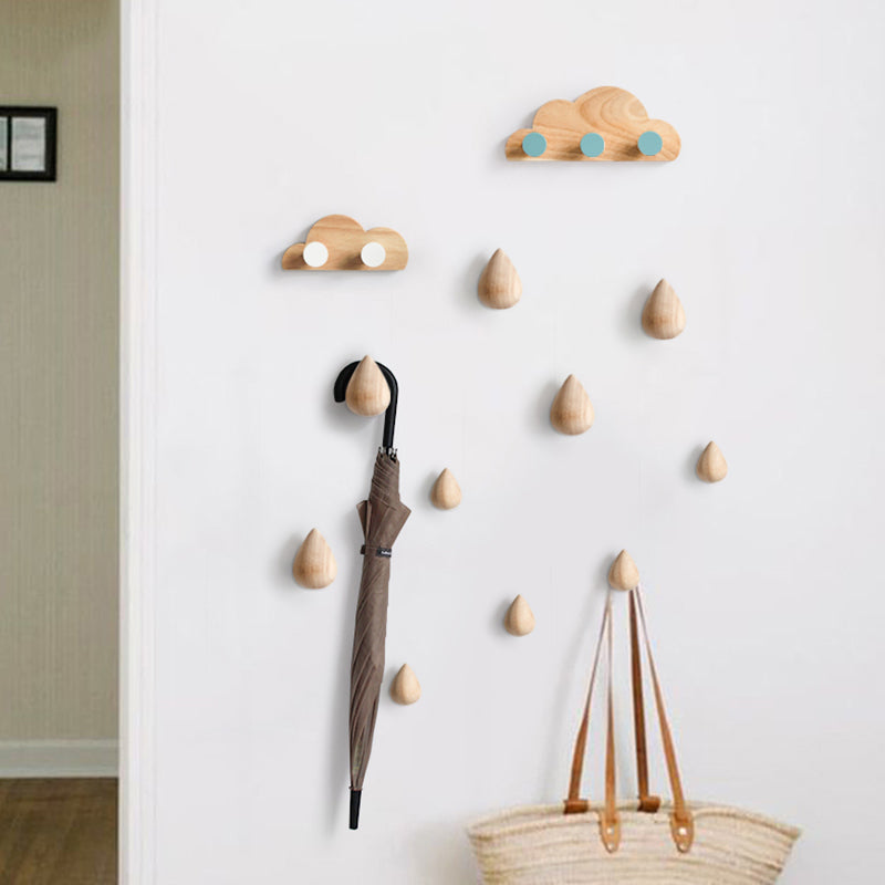 Drizzling Raindrop Wall Hooks