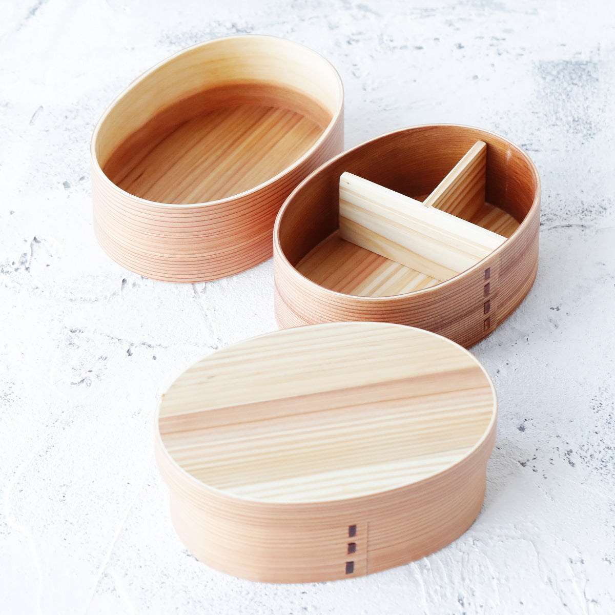 Rustic Wood Bento Box