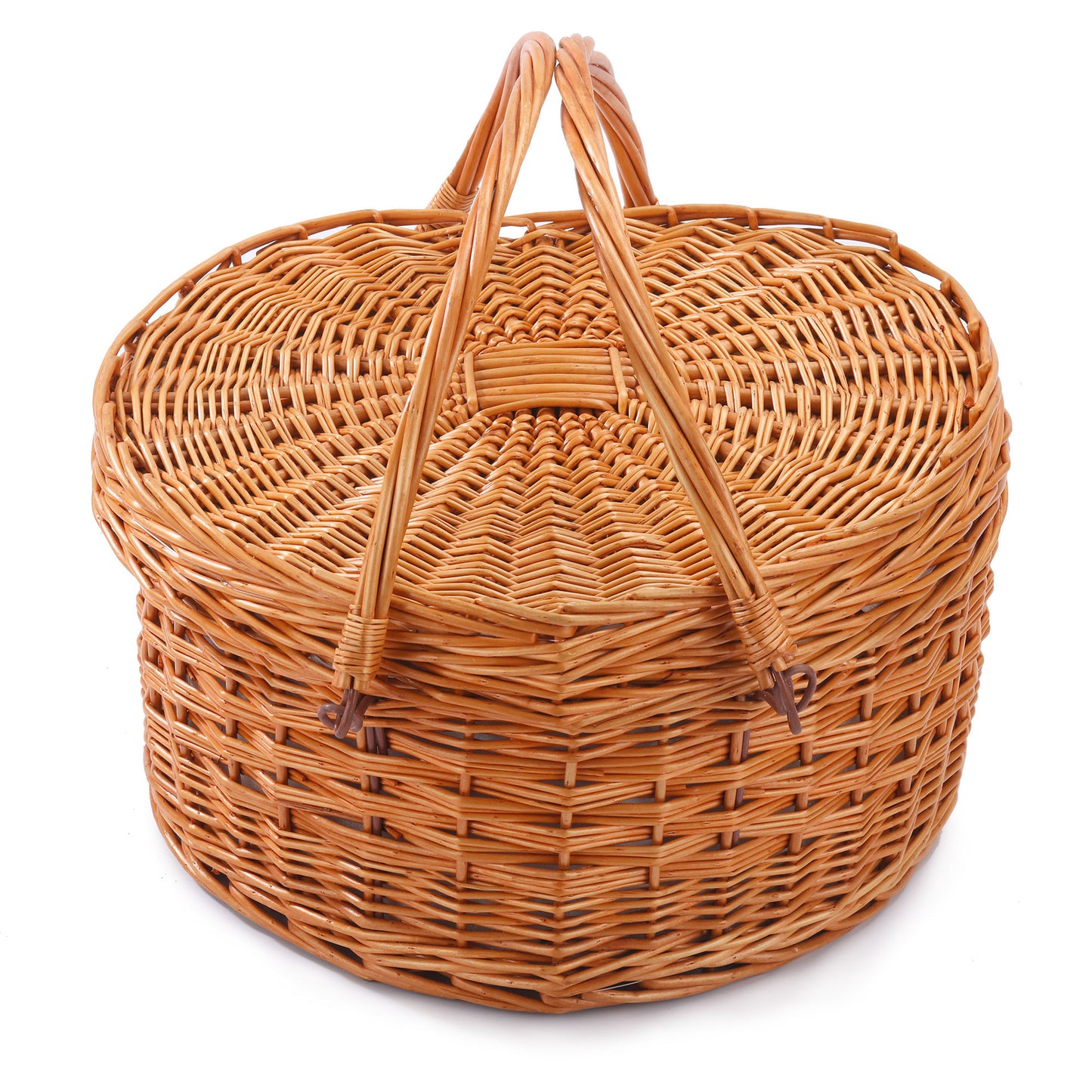 Sweetheart Rattan Picnic Basket