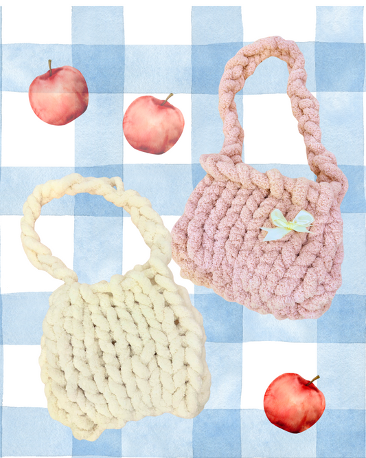 Arm Knit Your Own Fall Chunky Yarn Bag Workshop (Limited Quantities)