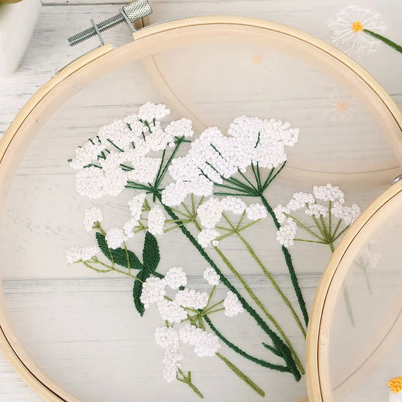 Floral Bliss DIY Embroidery Kit