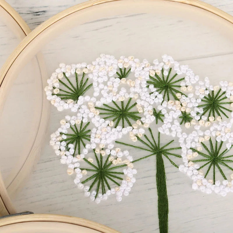 Floral Bliss DIY Embroidery Kit