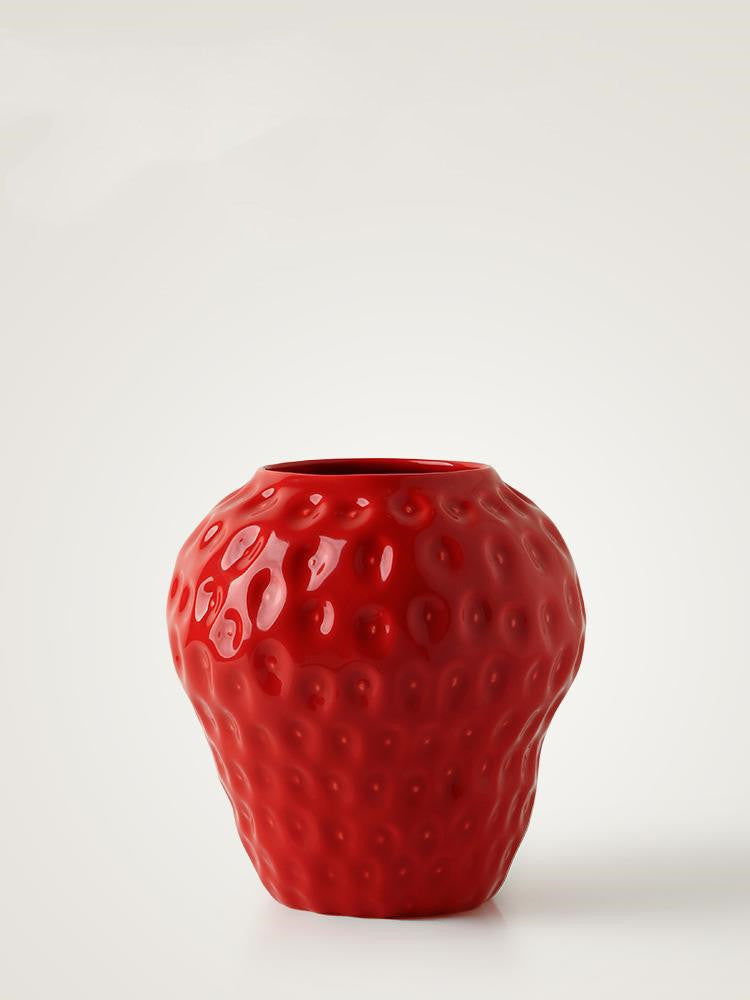 Enchanted Strawberry Vase