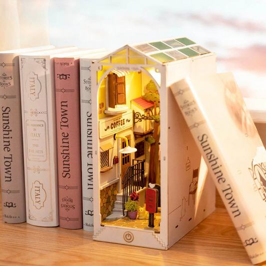 Enchanted Book Nook DIY Miniature Dollhouse Kit